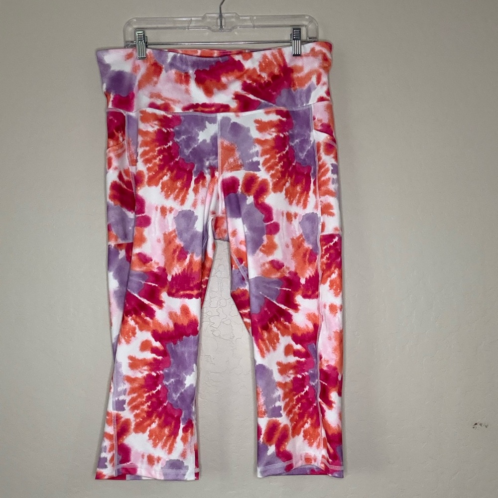 Ideology Tie Dye Capri length Leggings